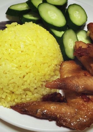 Hình của món Cơm gà Quảng Nam (lai Nghệ An) ^^.