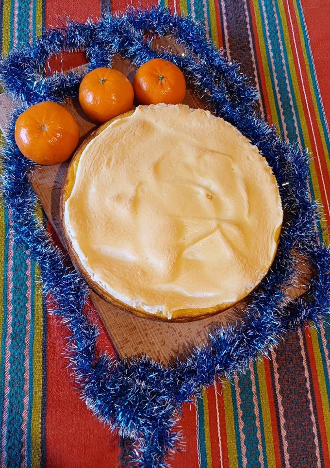 Ніжний торт з мандаринами