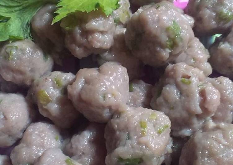 Resep BAKSO DAGING yang Lezat