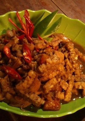 Foto resep Oseng-oseng Tempe Ayam