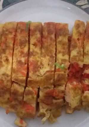 Foto resep TELUR DADAR SAYUR