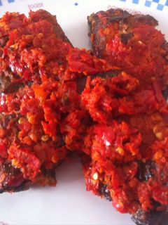 Foto resep Ikan asap penyet