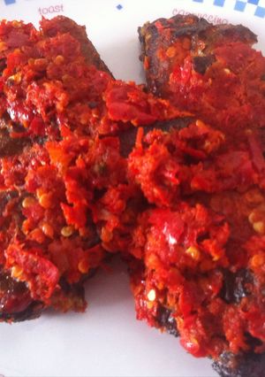 Foto resep Ikan asap penyet
