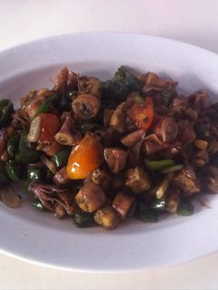 Foto resep Cumi cabe ijo