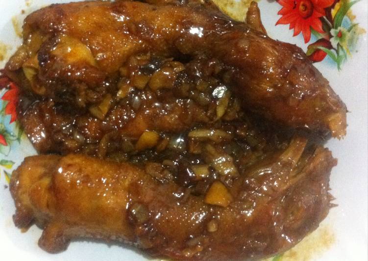 Kepala/ceker ayam ala tukang pangsit