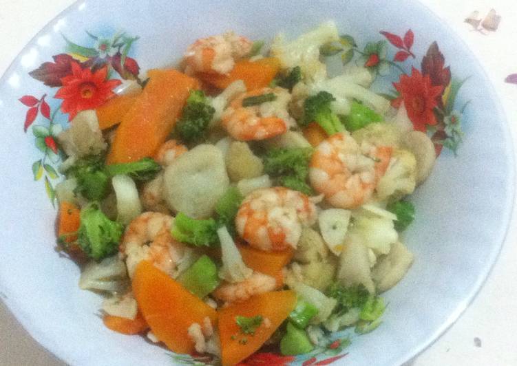 Resep Capcay cap cus yang Enak