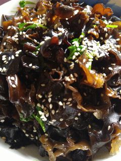 Foto resep salad jamur kuping