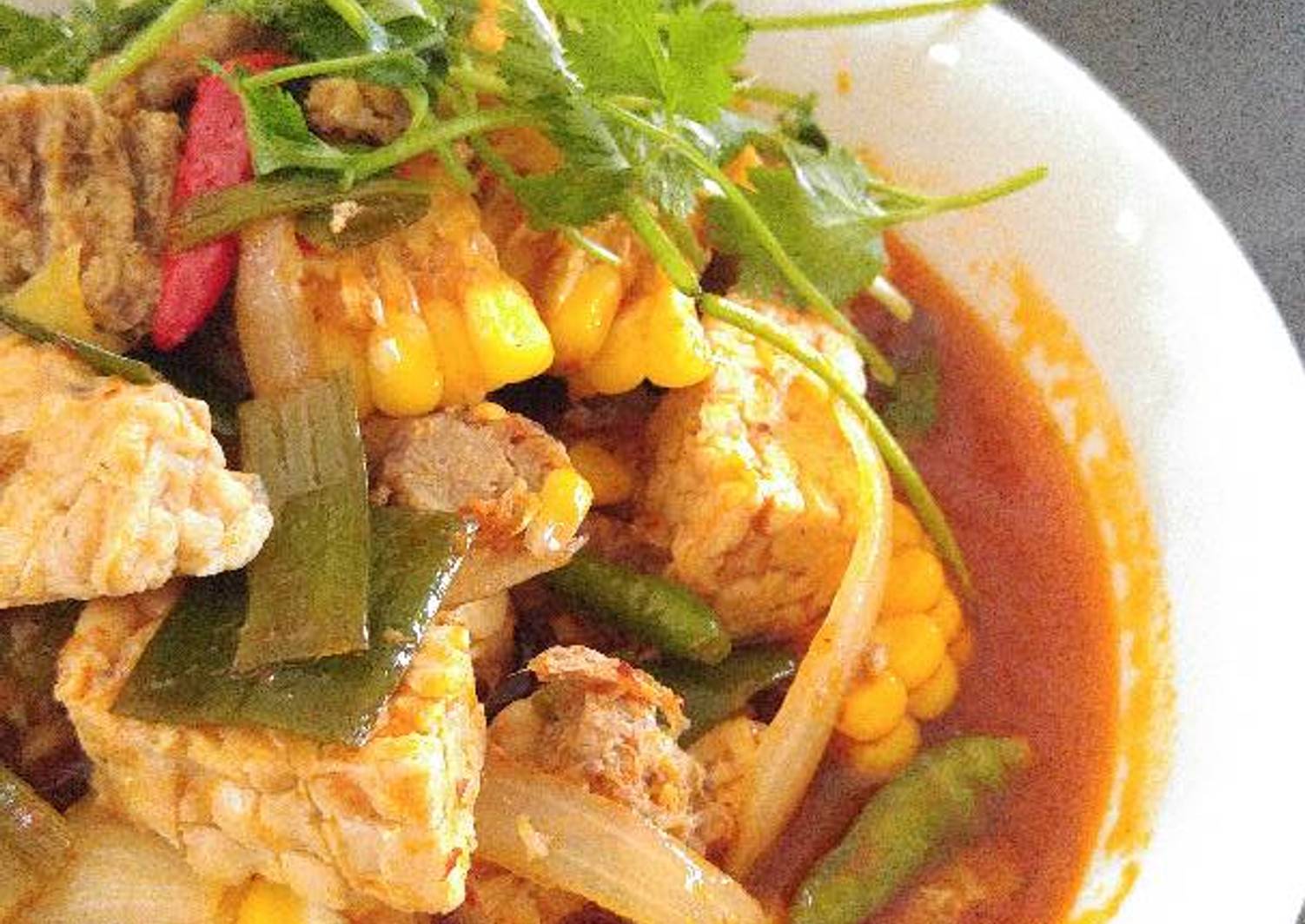 Resep tempe tomyam vege oleh Yenlie Wang Cookpad