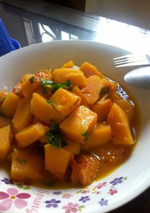 Foto resep vegetarian pumpkins