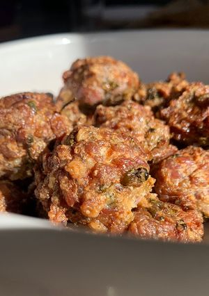 Une photo de Boulettes de porc à la coriandre