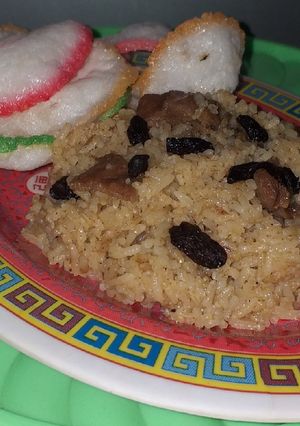 Foto resep Nasi Kabuli magicom Instan Praktis