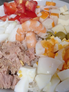 Una foto de Ensalada fresca de arroz
