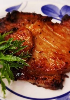 Hình của món SƯỜN nướng.