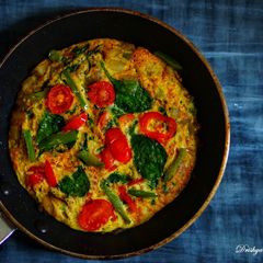 Loaded Spanish Omelet A picture of Loaded Spanish Omelet.