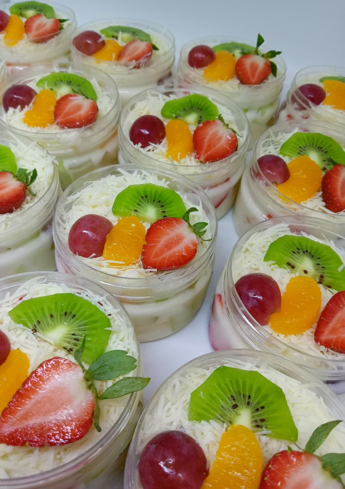 Foto resep Salad buah creamy tidak mudah berair cocok u jualan