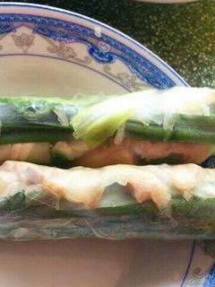 Hình của món Gỏi cuốn quê em.