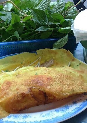 Hình của món Bánh xèo quê em....