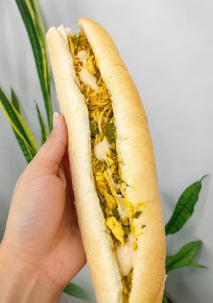 عکسی از دستور ساندویچ مرغ