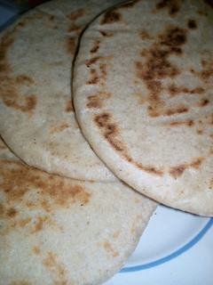 A picture of Pita bread.
