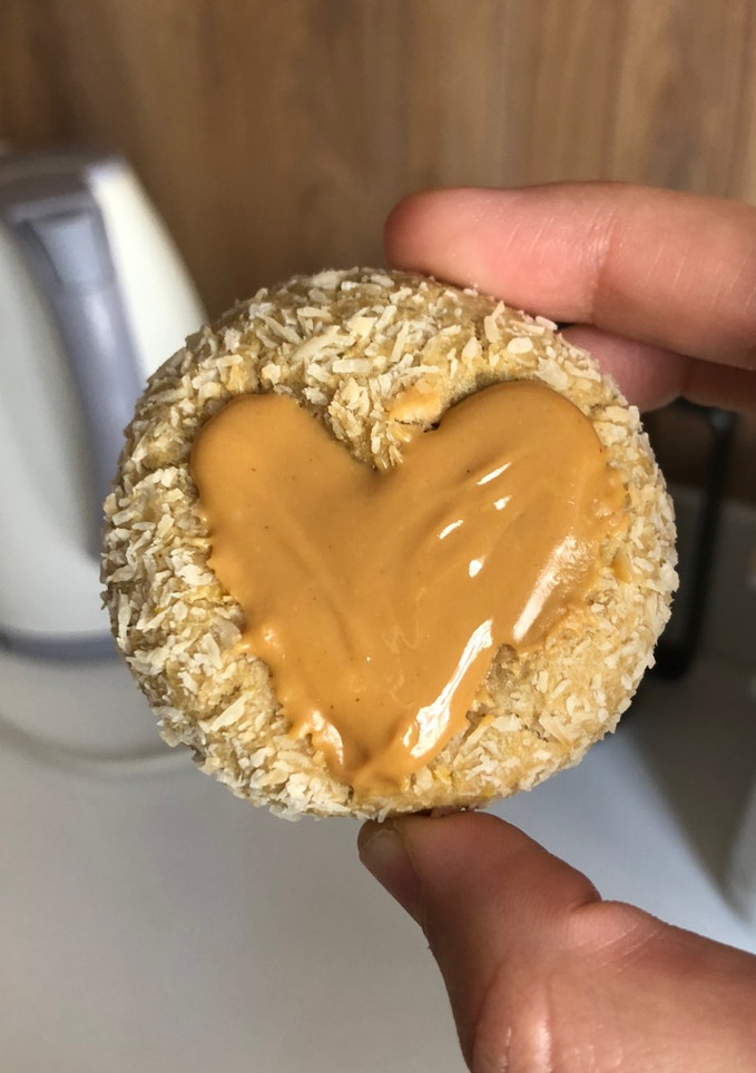 Una foto de Galletitas pepas versión muy simple, fácil y saludable