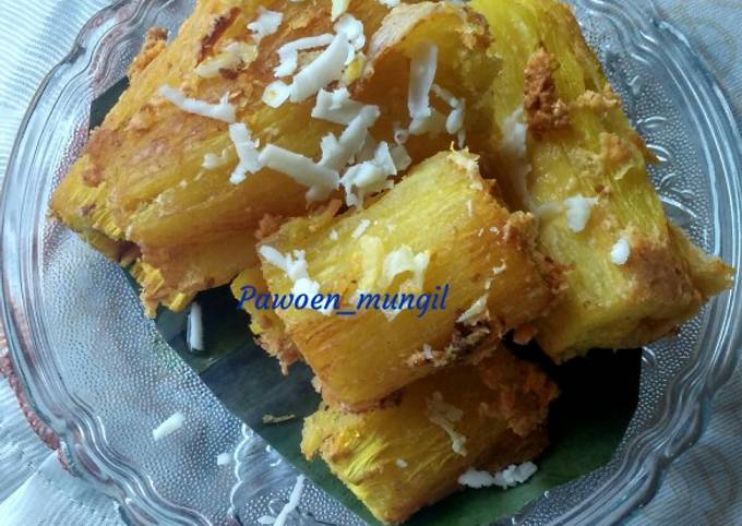 Langkah Mudah untuk Menyiapkan 51. Siju (singkong keju), Enak Banget