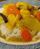Pollo al cúrcuma🌺