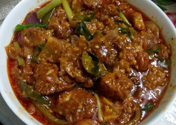 Recipe of Appetizing Chilli fish gravy