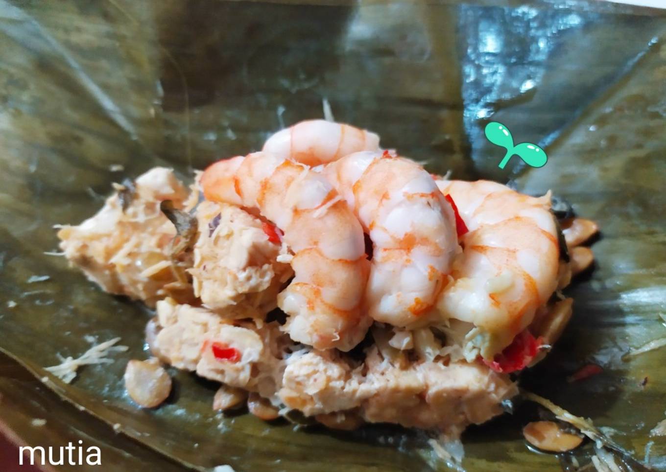 Botok Tahu Tempe Udang