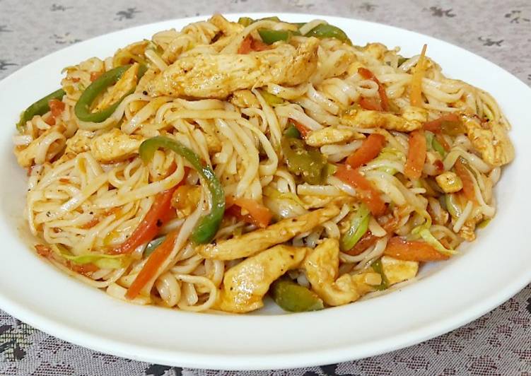 Simple Way to Make Speedy Chinese chicken noodles