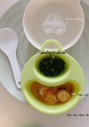 Hình của món Tôm rim cà chua cho bé.