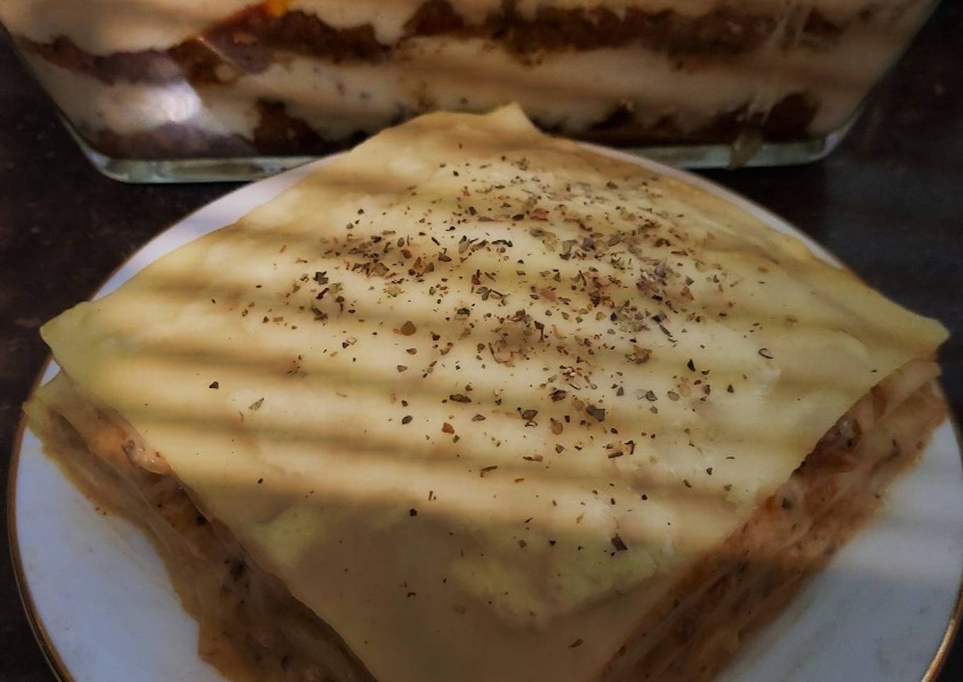 Cheesy Beef Lasagna
