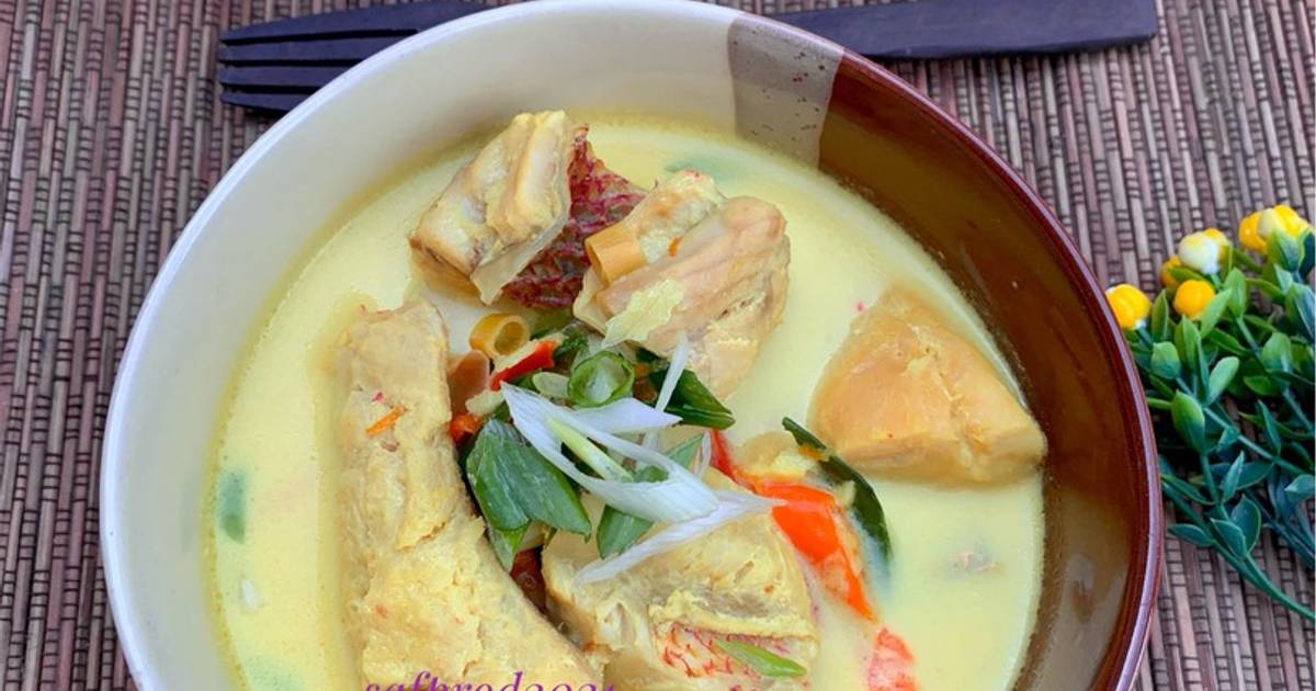 Resep Ikan Kuah Kuning Santan Oleh Dapur Mama Defa Cookpad