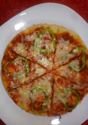 صورة لوصفة عجينة البيتزا السائلة