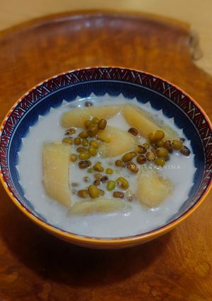 Foto resep Kolak Kacang Hijau Pisang Kepok
