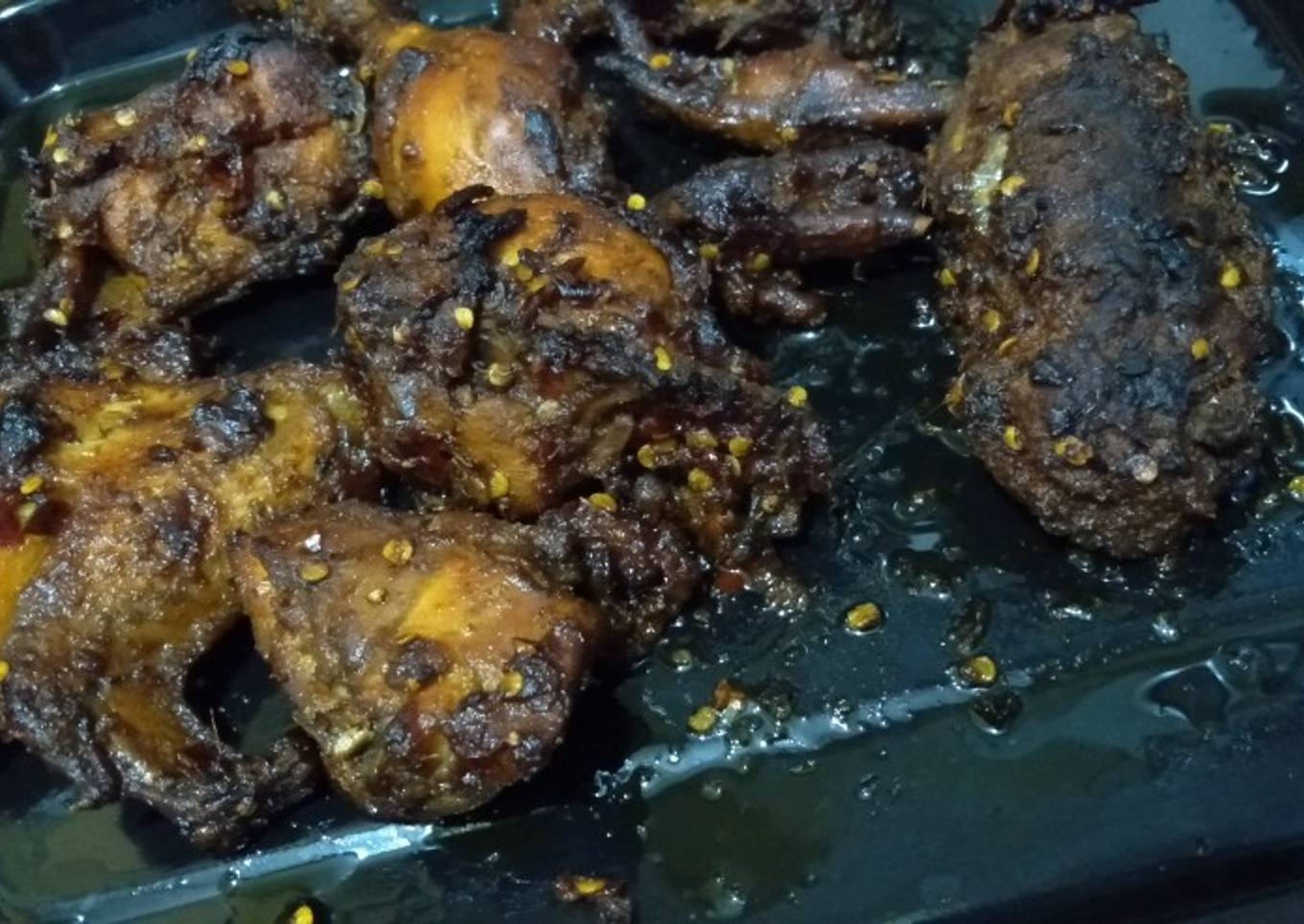 Ayam panggang pedas asem manis