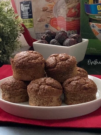 Langkah Gampang Membikin Resep Muffin Oatmeal Pisang Kurma yang Lezat Sekali Anti Ribet, Bisa Manjain Lidah