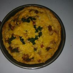 Chicken pizza#Christmas baking contest#Christmas revival contest A picture of Chicken pizza#Christmas baking contest#Christmas revival contest.