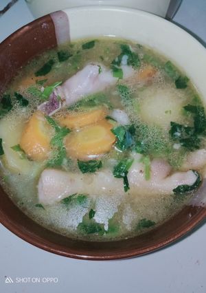 Foto resep SOP ceker ayam bumbu padang
