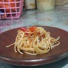 รูปของ Spaghetti Aglio Olio Ayam Pedas