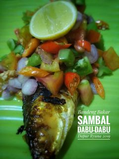 Foto resep Bandeng Bakar Sambal Dabu-Dabu