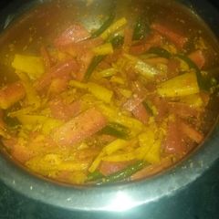 Veg mix achar A picture of Veg mix achar.