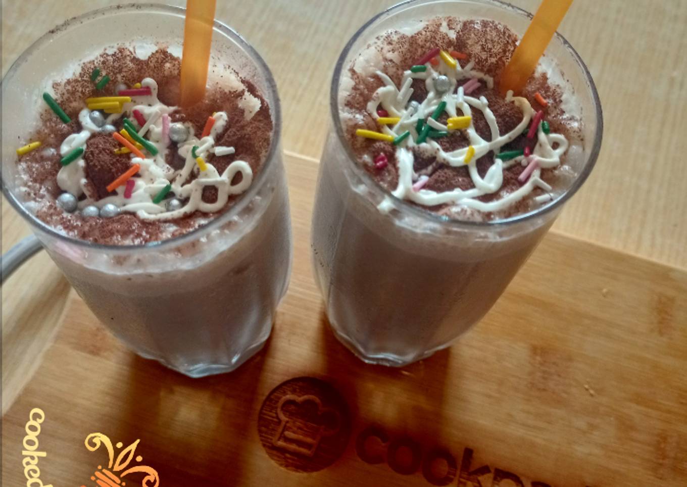 Banana 🍌 Milo shake