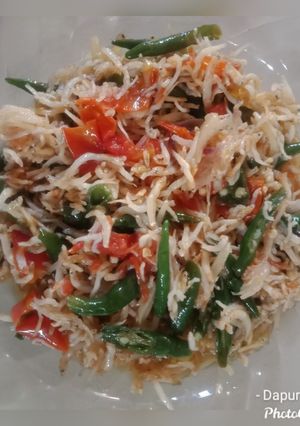 Foto resep Tumis teri cabe ijo