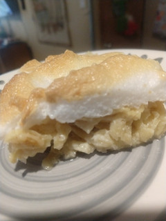 Una foto de Postre simple de manzana