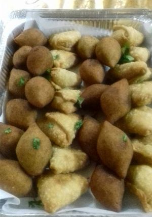 صورة لوصفة تشكيلة كبة وسمبوسة لذيذه