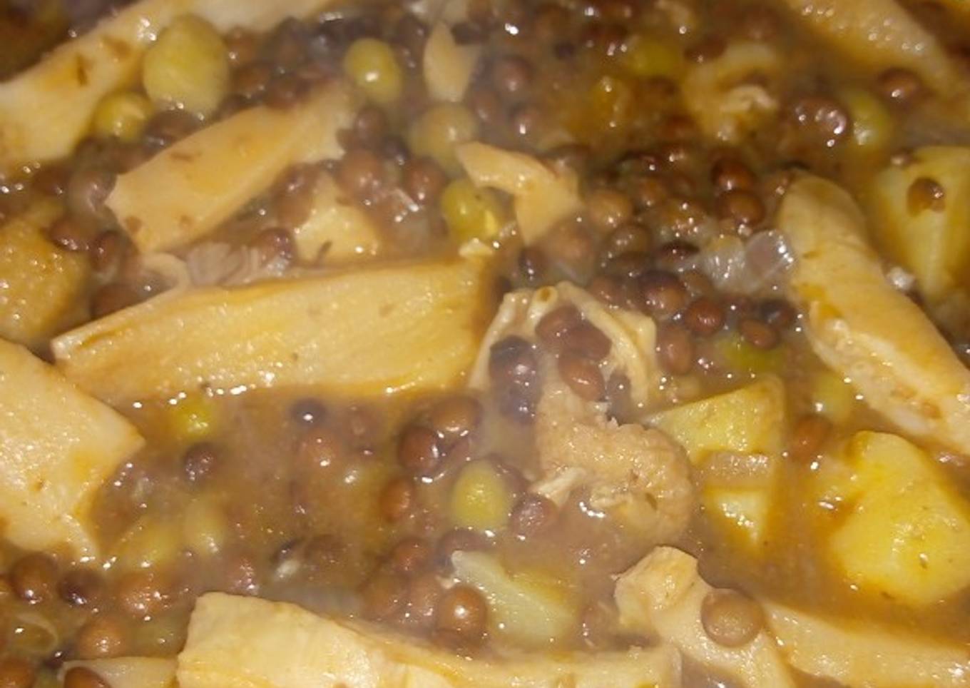 Guiso de lentejas y mondongo πππΎ