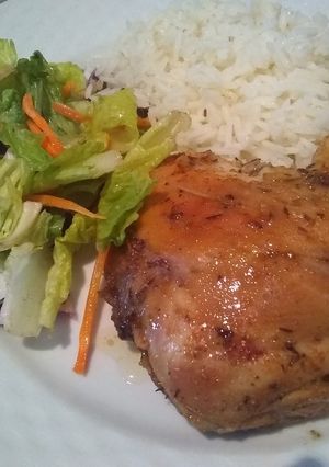 Una foto de Pollo Jerk al horno