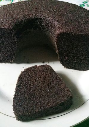 Foto resep Bolu ketan item kukus
