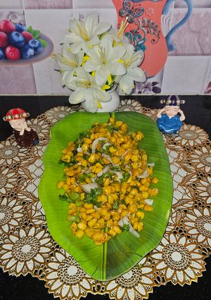 A picture of Crispy masala Corn 🌽.