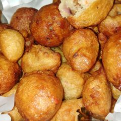 A picture of Savory puff puff.
